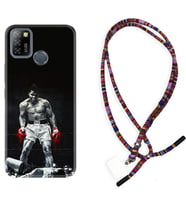 INFINIX Smart 4 5 6 Zero 8 S5 Pro Kılıf Boyun Asklı Rasta Silikon Moon Baloon 1369