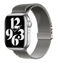 Apple Watch 10 42mm Zore KRD-121 Metal Hasır Kordon