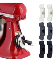 OLLEVRA 6'lı Pratik Kablo Toparlayıcı Yapışkanlı Klips Mutfak Air Fryer Kettle Kahve Tost Makinası