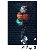 Astronaut Balonlu Puzzle 240 Parça Yapboz