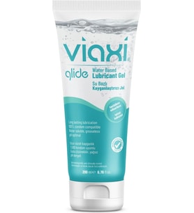 Viaxi Glide Su Bazlı Kayganlaştırıcı Jel 200Ml Kokusuz Renksiz Uzun Süreli Kayganlık