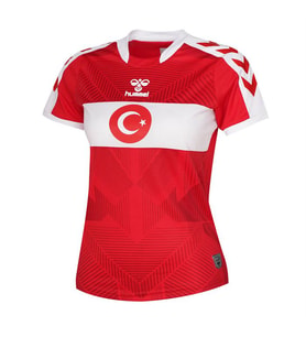 Hummel Milli Takım Forma 25-26 Kırmızı Kadın T-Shirt 912379-3658