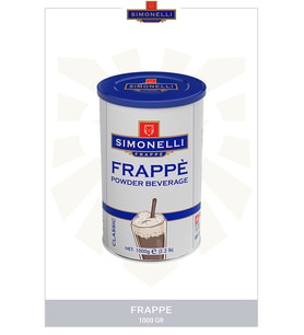 Ice Coffee Frappe 1000 gr Teneke SIMONELLI