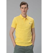 Lufian Laon Spor Polo T- Shirt - Sarı