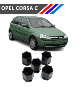 OTOZET Opel Corsa C Bijon Kapağı 5 Adetli Set 1008209