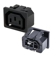 IC-212D C15 Power Soket Dişi Kulaksız AS-04F