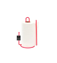 Pembe Ayraçlı Kağıt Rulo Havluluk 25 cm Peçetelik , Modern Mutfak Ergonomik - Metal Paslanmaz