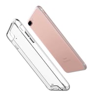 Apple iPhone 8 Plus Kılıf Şeffaf Sararmaz Gard Silikon (Renksiz)