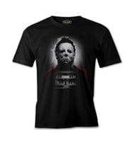 Michael Myers - Korku Evi Siyah Erkek Tshirt