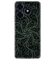 Tecno Spark 10 Pro Kılıf Silikon Desen Özel Seri Sarmaşıklar 1675