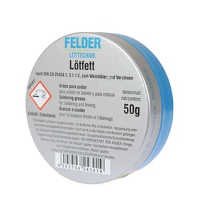 Felder Lötfett Lehim Pastası 50gr Made in Germany