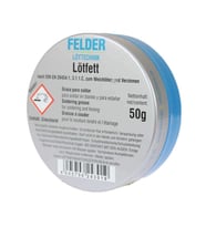 Felder Lötfett Lehim Pastası 50gr Made in Germany