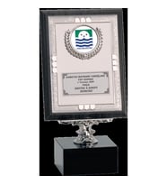 ODAK KUPA - Ahşap Plaketler - PL-030 B - 15x20 cm