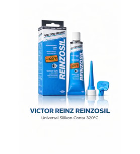 Victor Reinz Reinzosil Universal Silikon Sıvı Conta Füme +320°C Yüksek Isıya Dayanıklı Motor Contası