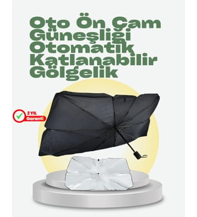 Katlanabilir Oto Güneşlik – Pratik, Dayanıklı, Uv Koruyucu Tasarım