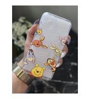 Iphone 14 Uyumlu Baskılı Şeffaf Telefon Kılıfı