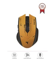 Torima TM-20 Siyah-Sarı Çift Modlu Kablosuz Oyuncu Mouse Fare