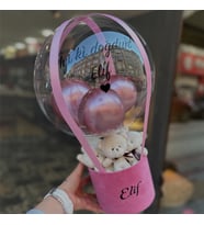 Kişiye Özel Doğum Günü Balon Kutusu