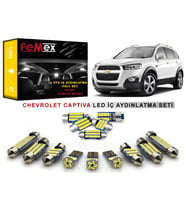 Chevrolet Captiva LED İç Aydınlatma Ampul Seti FEMEX Parlak Beyaz