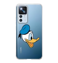 Xiaomi Mi 12t  Kamera korumalı Kapak Donald Duck Tasarımlı  Şeffaf Kılıf
