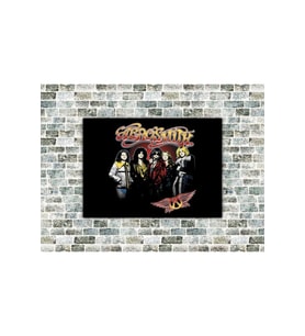 Aerosmith Ahşap Tablo