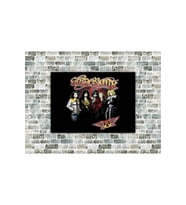 Aerosmith Ahşap Tablo