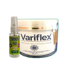 Variflex Bacak Bakımı Kremi 100 ml + Çörek Otu Yağı 30 ml