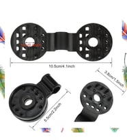 SFS PLASTİK GÖLGELİK KLİPSİ 100 ADET