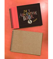 My Adventure Book (KRAFT İÇ) İsme Özel Seyahat Macera Defteri