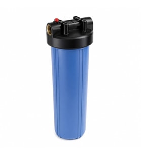 20 inç Big Blue Housing Filtre Kabı ile Yüksek Kapasiteli Filtrasyon 3/4″ Bağlantı