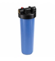 20 inç Big Blue Housing Filtre Kabı ile Yüksek Kapasiteli Filtrasyon 3/4″ Bağlantı
