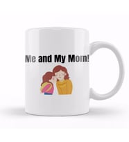 ME AND MY MOM Kupa Bardak Porselen