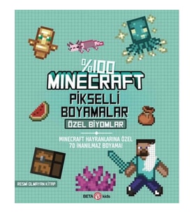 BETA KIDS - MİNECRAFT PİKSELLİ ÖZEL BOYAMALAR - ÖZEL BİYOMLAR