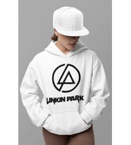 Linkin Park Rock Metal Müzik Grubu Baskılı Unisex Oversize Hoodie