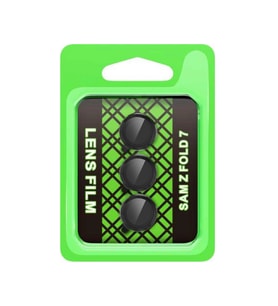 Galaxy Z Fold 7 Raze Metal Kamera Lens - Siyah