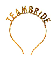 Altın Renk Team Bride Taç – Gelin ve Nedime Tacı