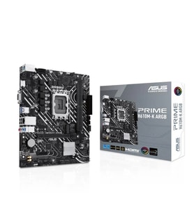 ASUS PRIME H610M-K ARGB DDR5 5600MHZ 1XVGA 1XHDMI 1XM.2 USB 3.2 MATX 1700P (12. / 13. VE 14. NESİL İ