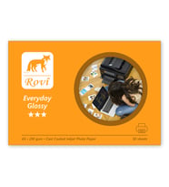 Rovi Everyday Parlak Fotoğraf Kağıdı 230gsm 50yp A5 (Beyaz)
