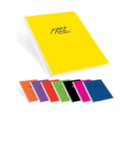 KESKİN FREE PP KAPAK DEFTER A4 80 YP. ÇİZGİLİ