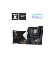 PRO B840M-B DDR5 8000MT/S 1XHDMI 2XM.2 USB-C MATX AM5 ( AM5 9000/8000/7000 SERİLERİ İLE UYUMLU)