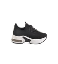 Ayakmod Siyah Beyaz Anorak Kadın Sneaker 702322 Z (Siyah - Beyaz)