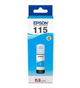 Epson 115 Cyan Mavi Şişe Mürekkep T07D24A L8160-L8180