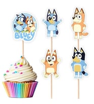 Bluey Şekilli Kürdan 10 Adet