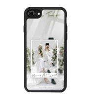 iPhone 8 Uyumlu İsimli Polaroid Çerçeve Tasarımlı Glossy Telefon Kılıfı