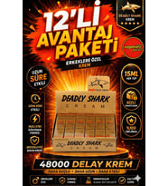12 ADET - DELAY 48000 GECIKTIRICI KREM ORJINAL KUTUSUNDA