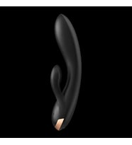 Satisfyer Double Flex Klitoris Ve G Noktası Uyarıcılı Telefon İle Kontrol Sağlayan Rabbit Vibratör