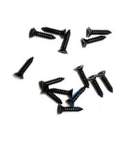 Klips, Menteşe, Ayak, Ağaç, Sunta Vidası 2,2x6,5mm - Siyah 100 Adet