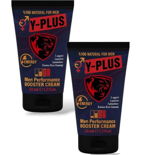 Süper Y-Plus Men Ginsengli Booster Red Korea Erk.eklere 50 ml 2 Adet