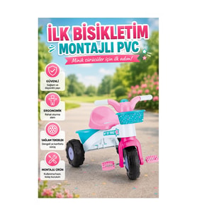 2576 OYUNCAK İLK BİSİKLETİM MONTAJLI PVC