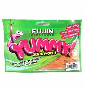 Fujin Yummy Sandworm 7Cm Silikon Yem Nature